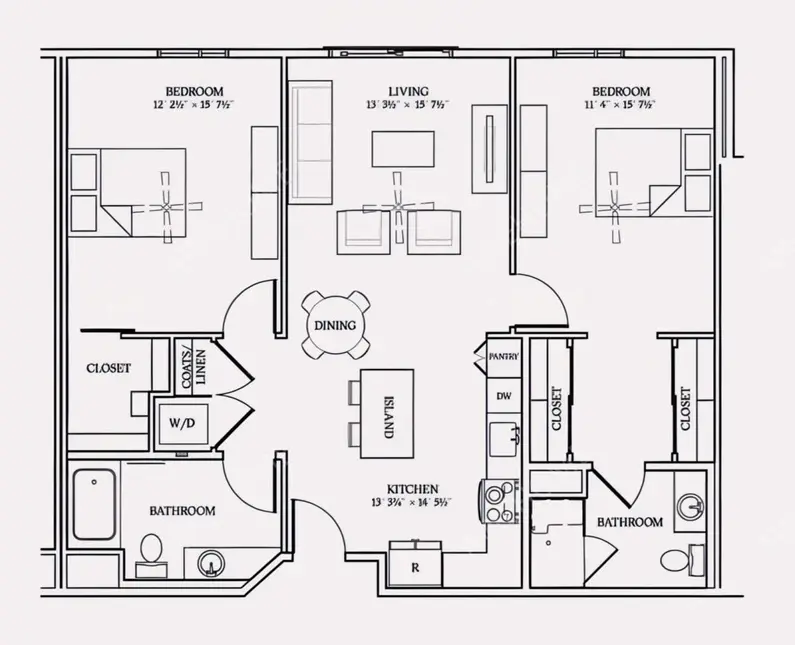 洛杉磯租房Aliso Apartments
