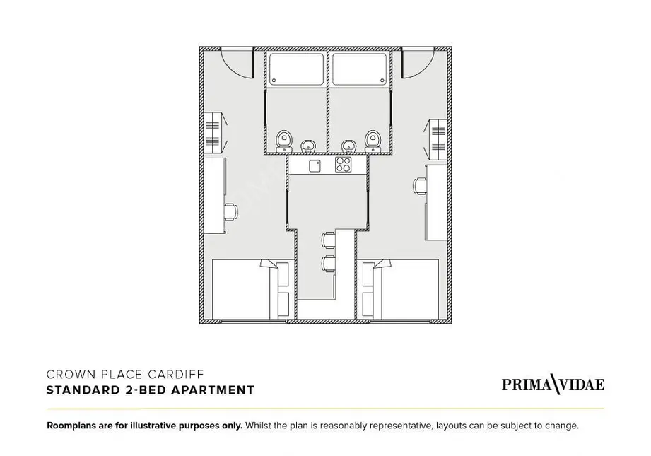 卡迪夫租房Crown Place Cardiff