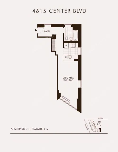 紐約租房4615 Center Boulevard