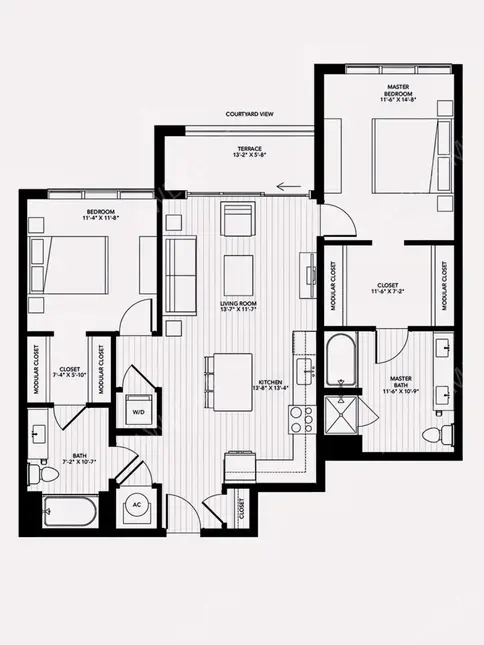 亞特蘭大租房Sentral West Midtown at Star Metals