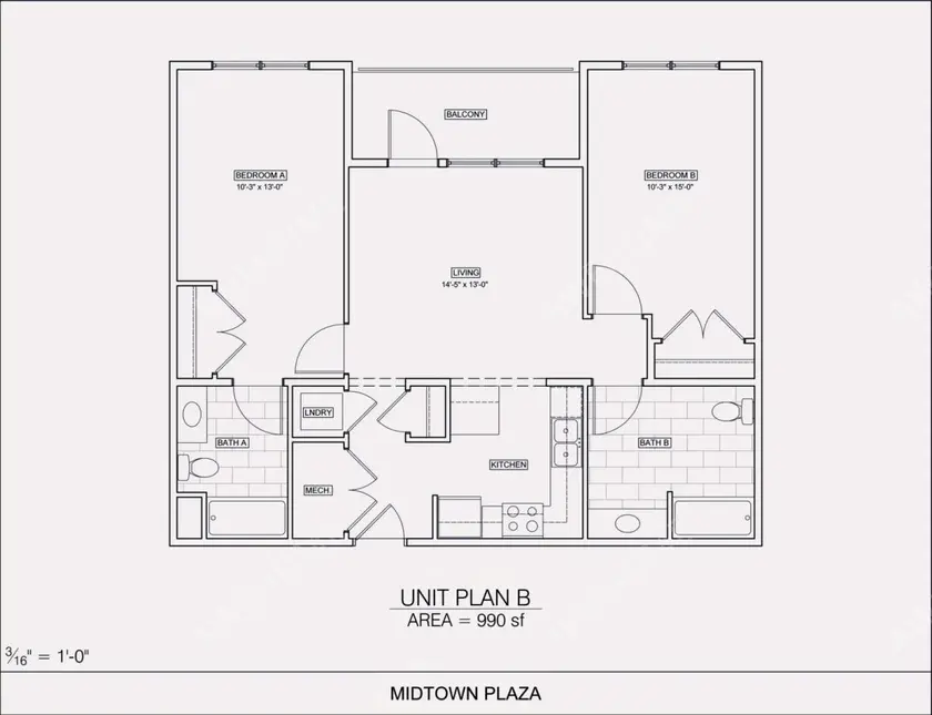 香檳租房302-310 S 1st-Midtown Plaza, Champaign