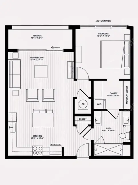 亞特蘭大租房Sentral West Midtown at Star Metals