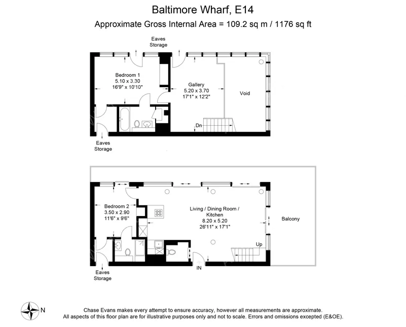 倫敦租房Baltimore Wharf 2B