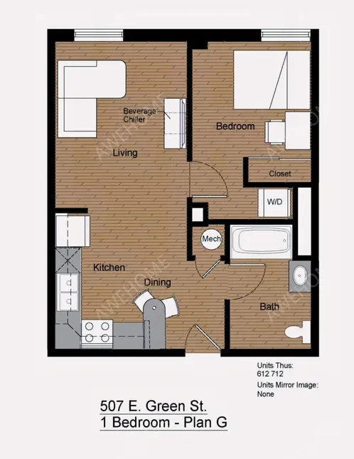 香檳租房507 E Green St