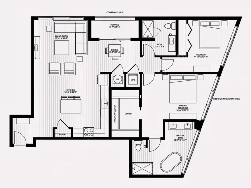 亞特蘭大租房Sentral West Midtown at Star Metals