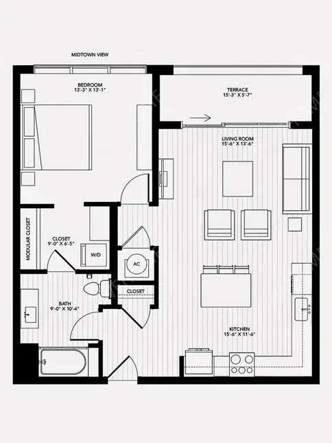 亞特蘭大租房Sentral West Midtown at Star Metals