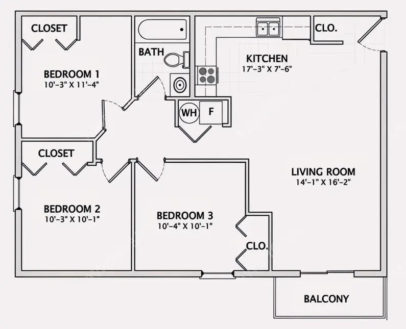 香檳租房Smith Apartments @ 201 East Armory