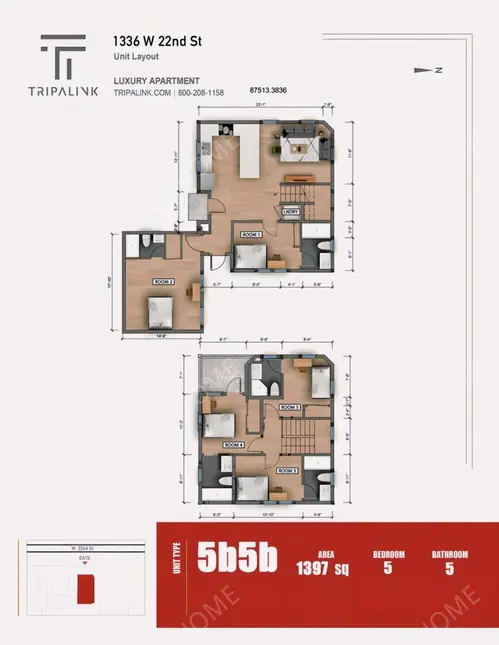 洛杉磯租房1336 W 22nd St