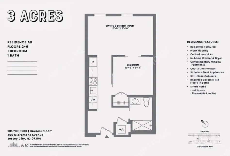 澤西城租房3 Acres