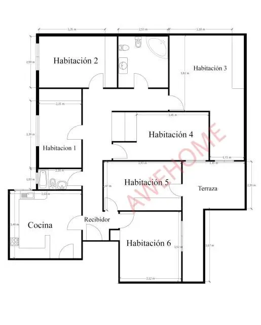 馬德里租房apartment in Gaztambide (Chamberi)