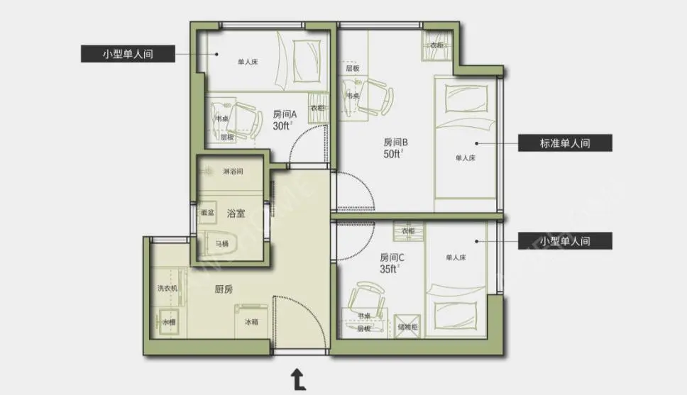 中國香港租房沙田河畔花園高端小區