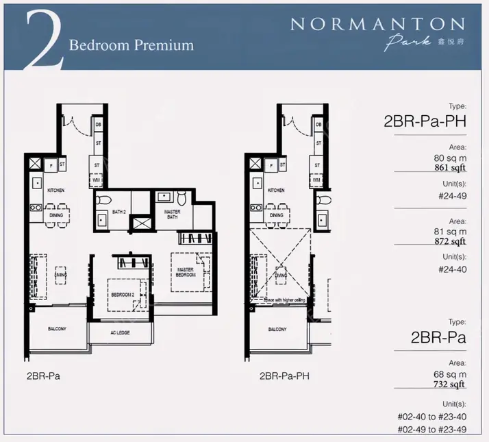 新加坡租房近NUS Curtin Stanford SIM高級公寓 Normanton Park
