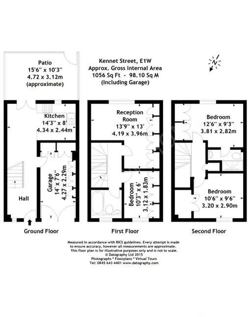 倫敦租房Kennet Street 3B
