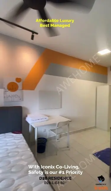 吉隆坡租房近UM 合租公寓D28 Damansara
