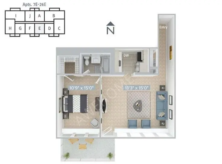 Boston RentalsAvalon at Prudential Center 3522A