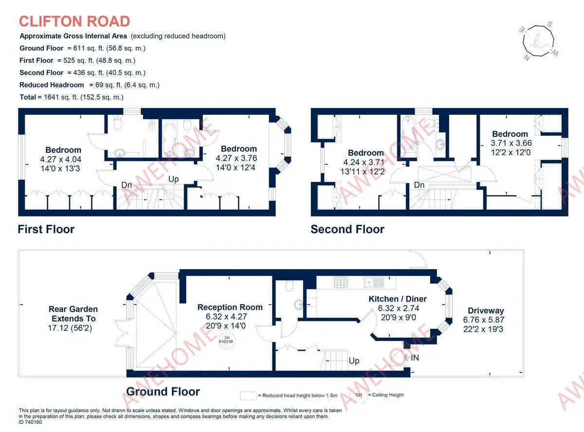 倫敦租房Clifton Road 4B