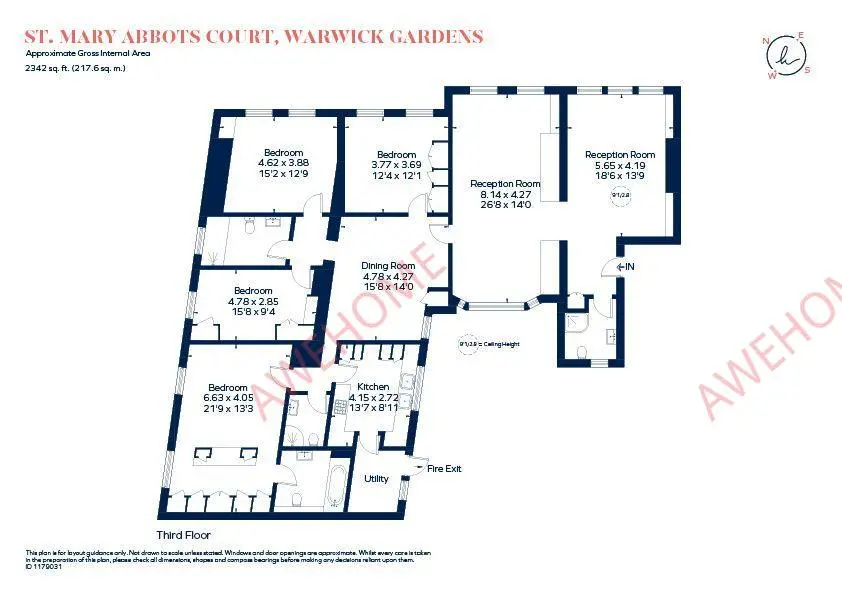 倫敦租房Warwick Gardens 4B