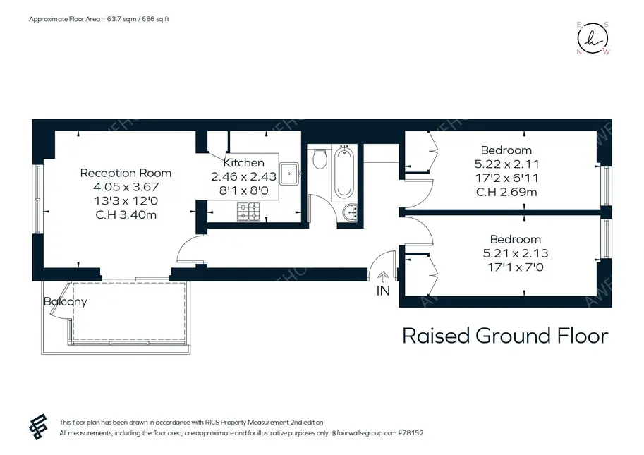 倫敦租房Eardley Crescent 2B