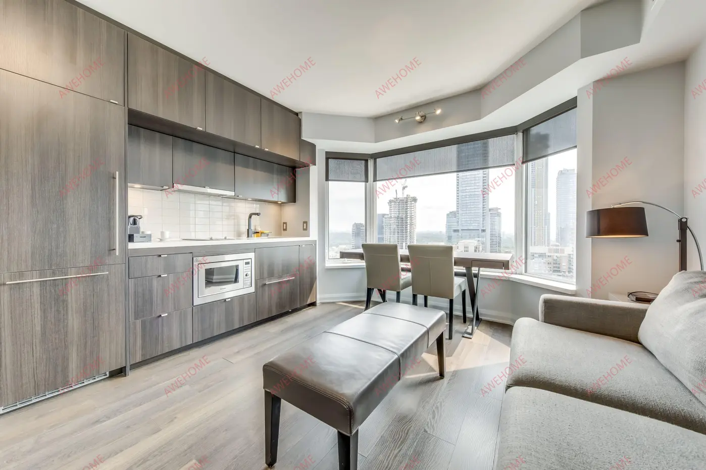 多倫多租房1BR Condo Modern Living