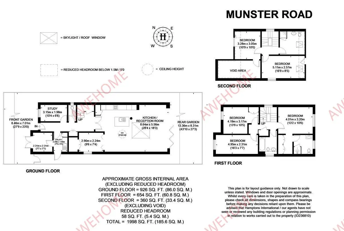 倫敦租房Munster Road 5B
