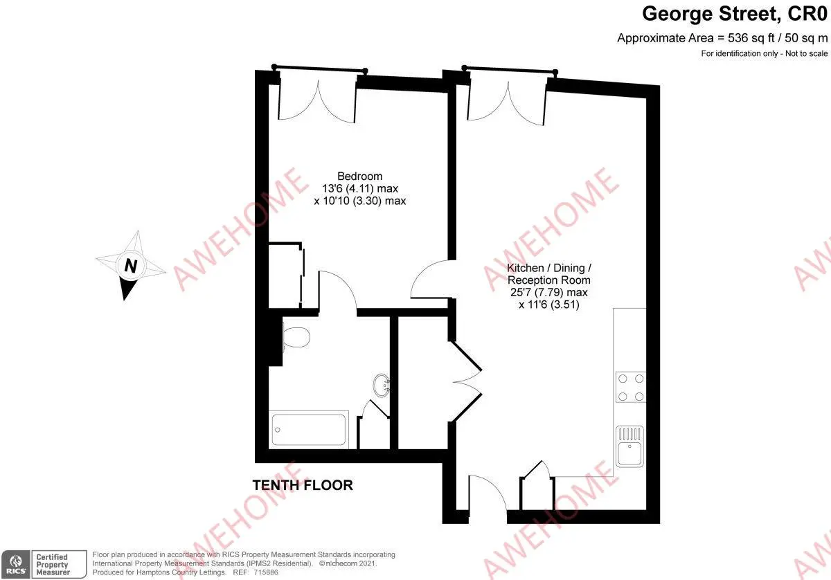 伦敦短租房租房[短租房]George Street 1B