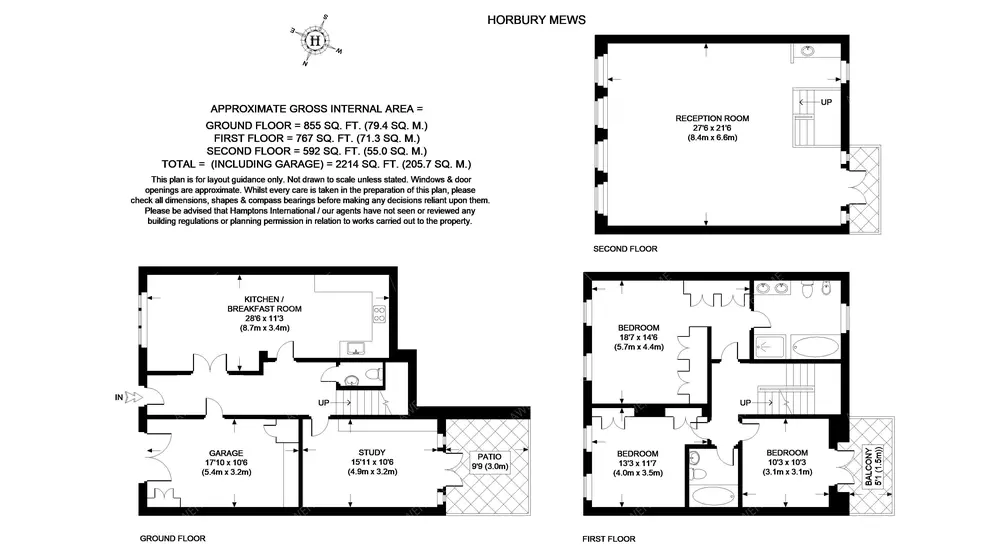倫敦租房Horbury Mews 3B