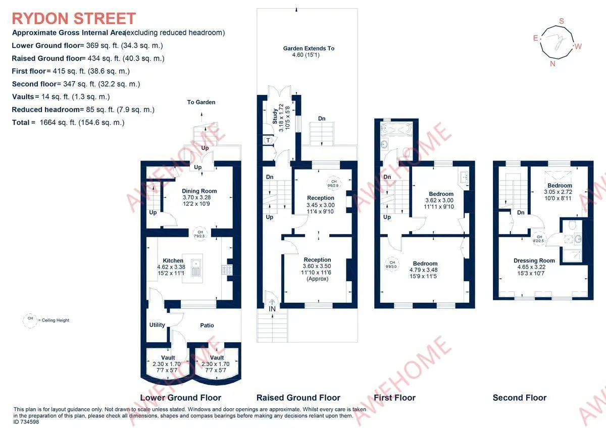 倫敦租房Rydon Street 3B