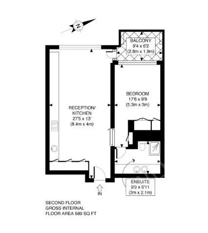 倫敦租房Rathbone Place 1B