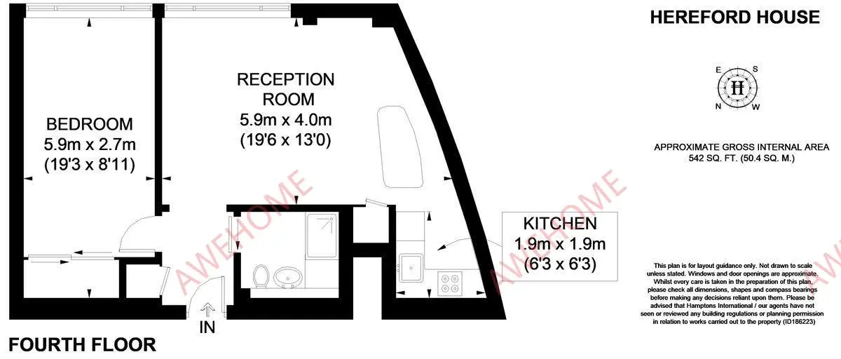 倫敦租房Ovington Gardens 1B