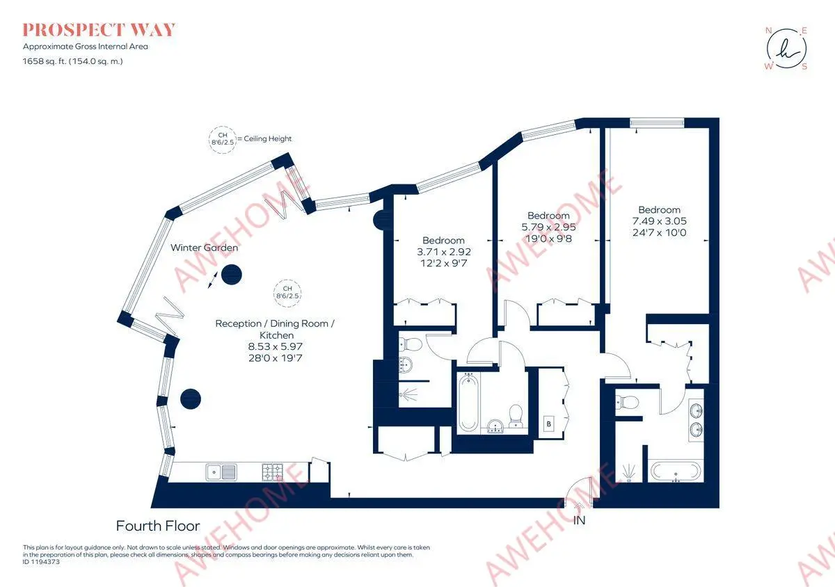 倫敦租房Prospect Way 3B