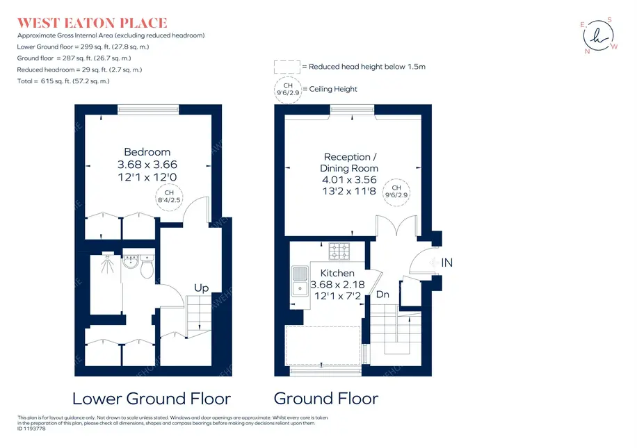倫敦租房West Eaton Place 1B