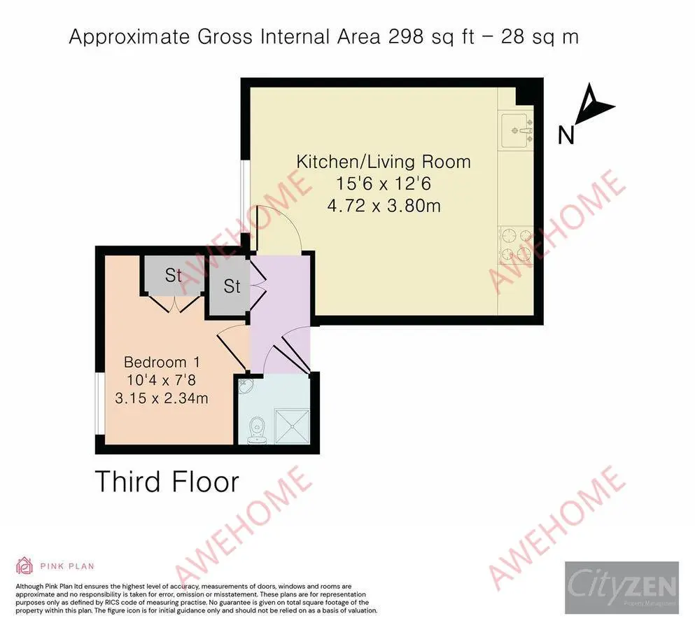 倫敦租房5 Queensberry Place 1B