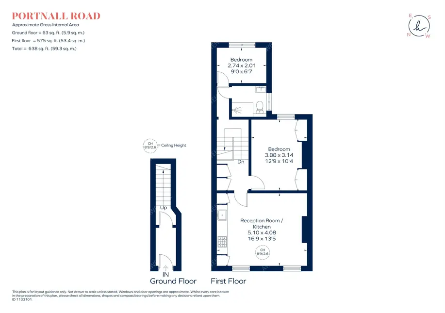 倫敦租房Portnall Road 2B
