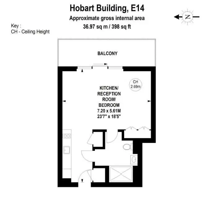倫敦租房Hobart Building