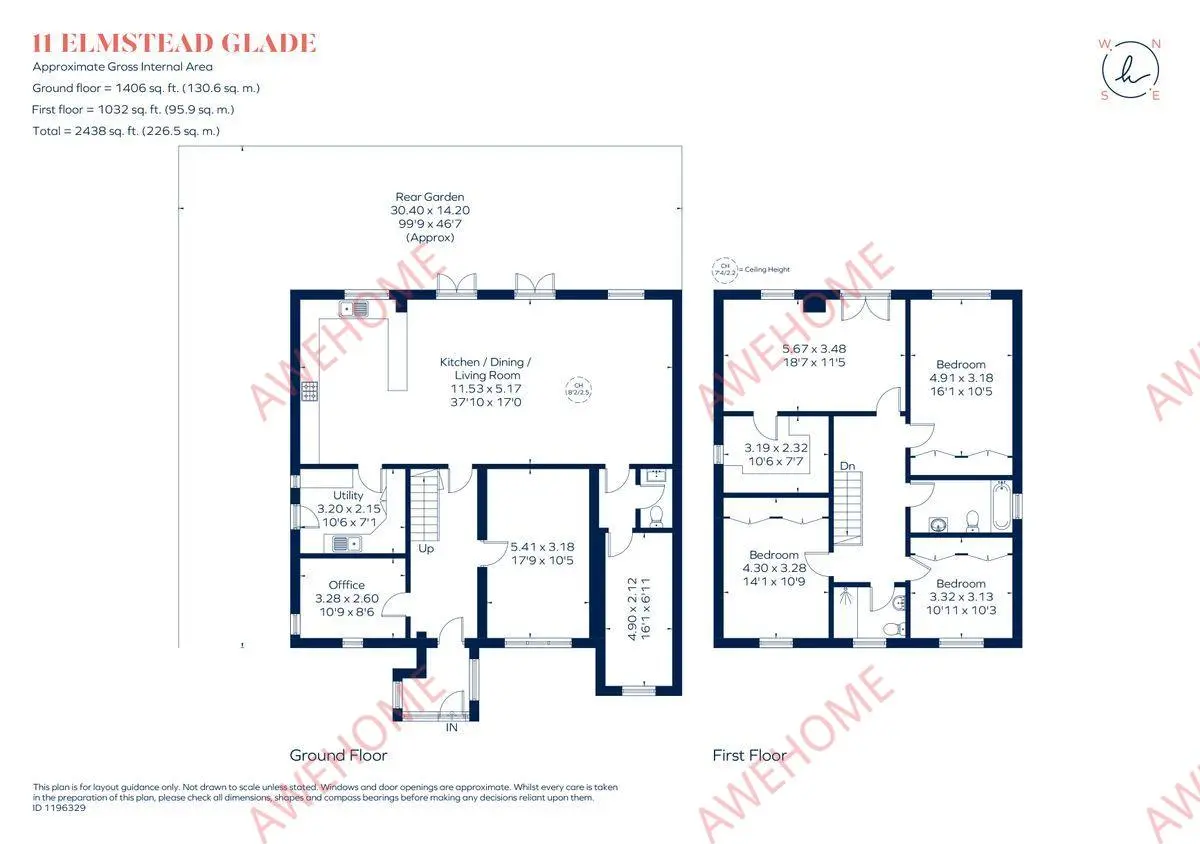 倫敦租房Elmstead Glade 4B
