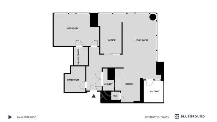 芝加哥租房Lake  Wells Apartments 605
