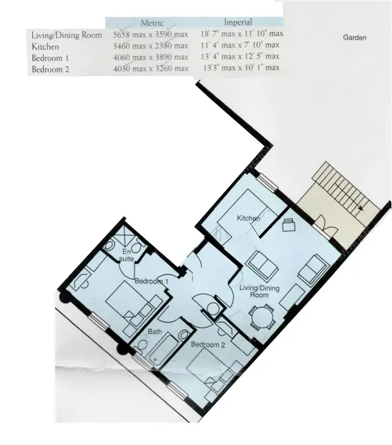 倫敦租房Alberts Court 2B