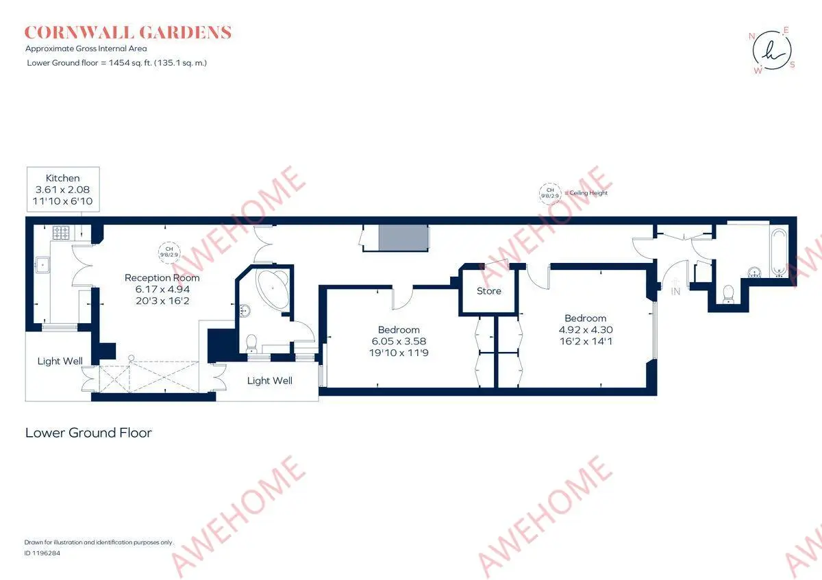倫敦租房Cornwall Gardens 2B