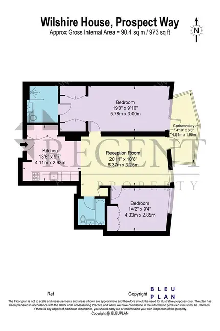 倫敦租房Wilshire House 2B