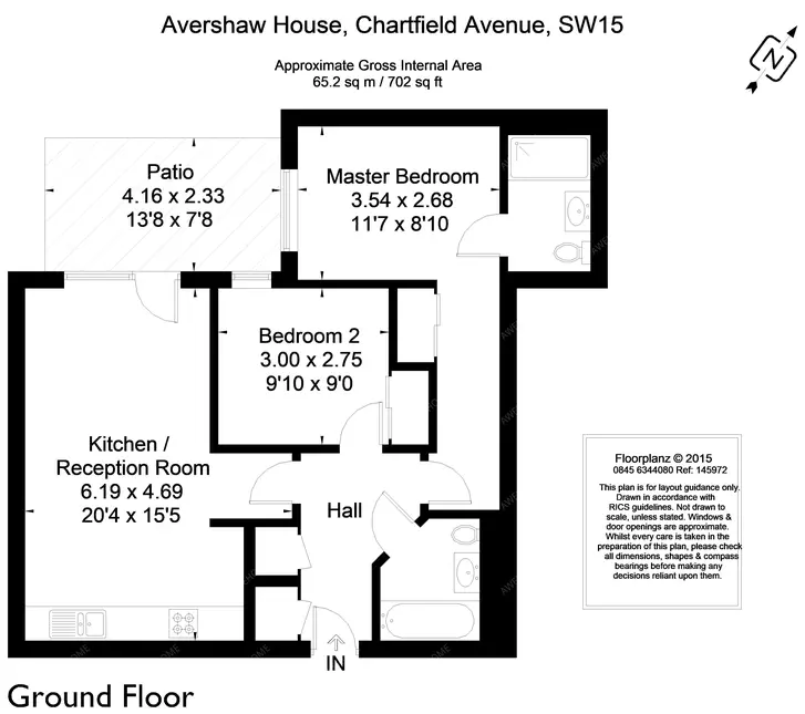倫敦租房Avershaw House SW15 2B
