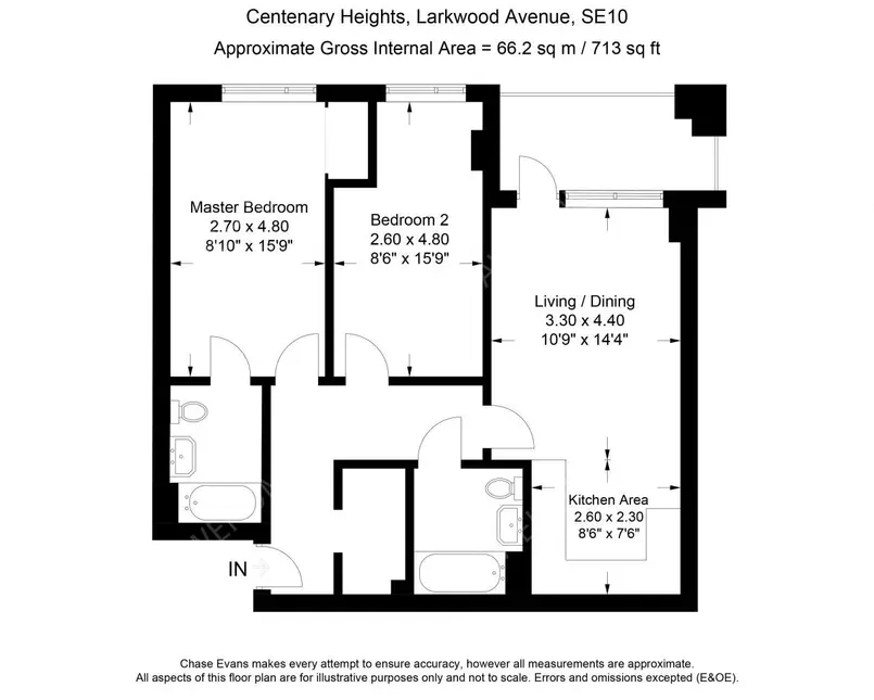 伦敦租房Larkwood Avenue 2B
