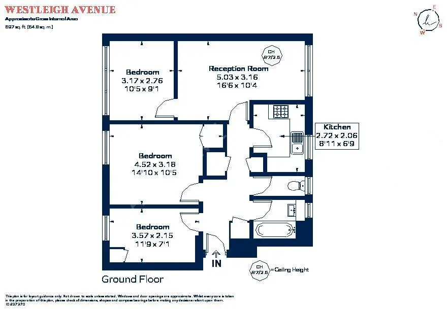倫敦租房Westleigh Avenue SW15 3B