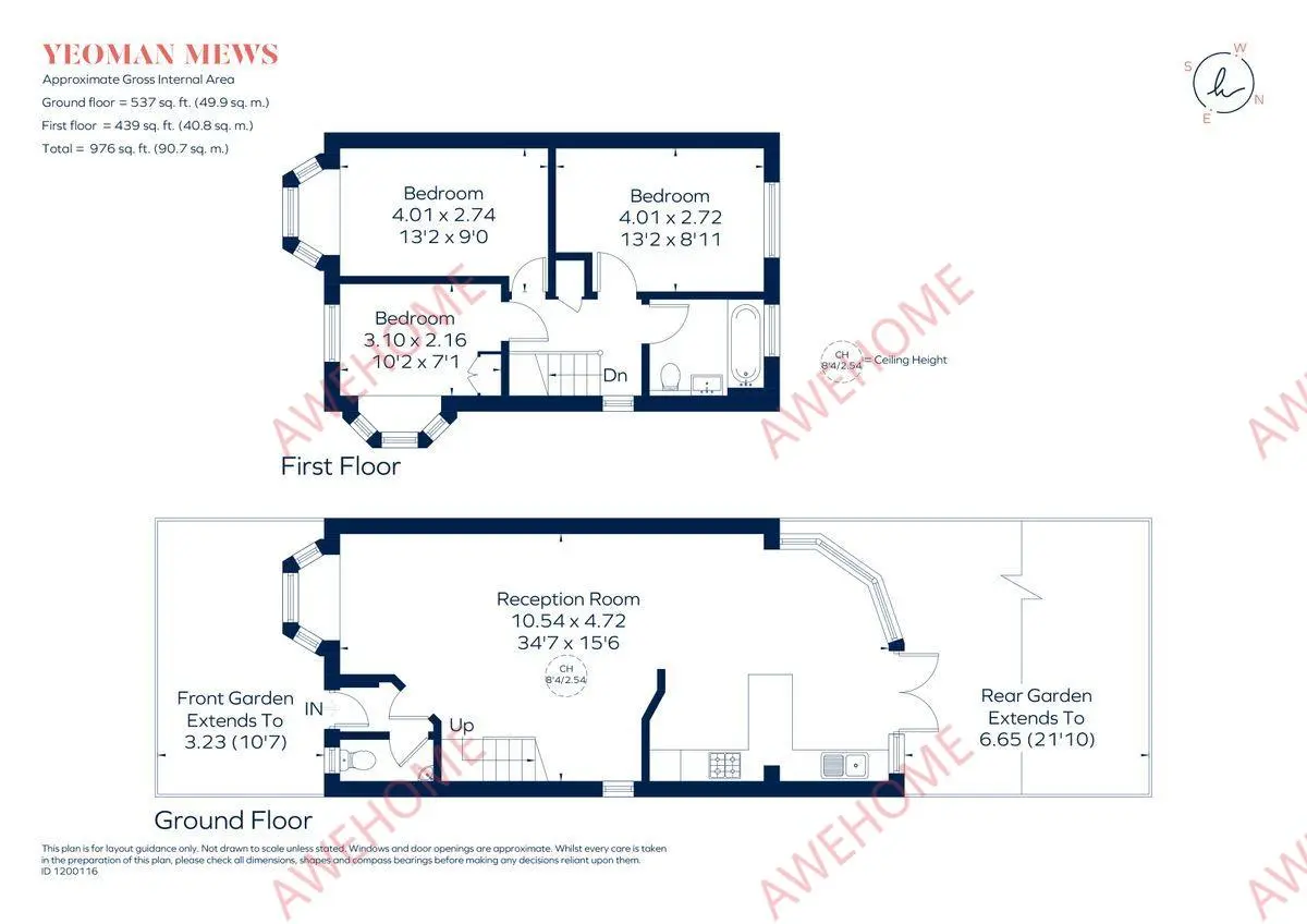 倫敦租房Yeomans Mews 3B