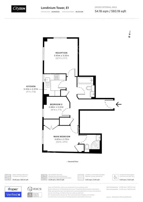 倫敦租房Londinium House 2B