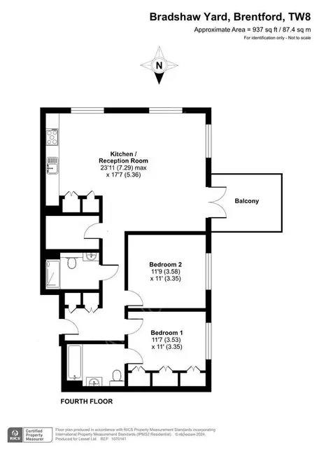 倫敦租房Calville House 2B