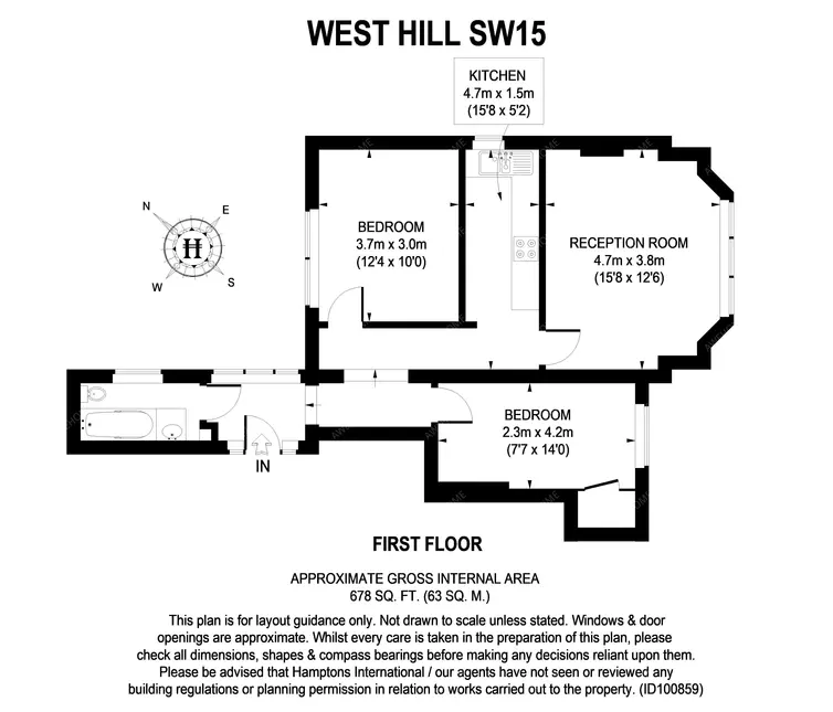 倫敦租房West Hill SW15 2B