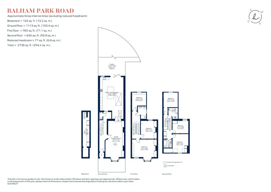 倫敦租房Balham Park Road 6B