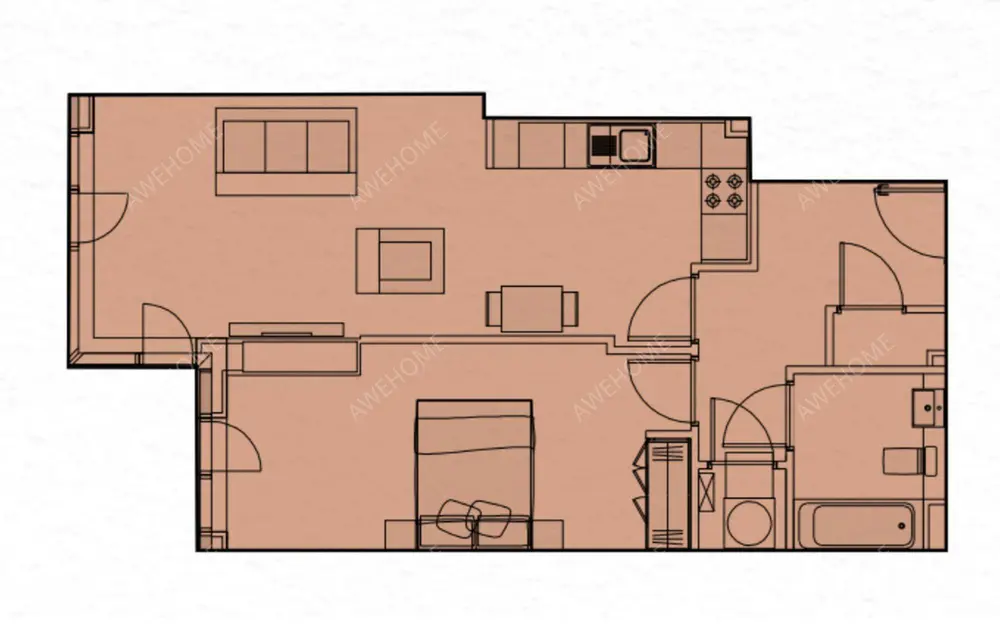 倫敦租房Silvercroft Street 1B