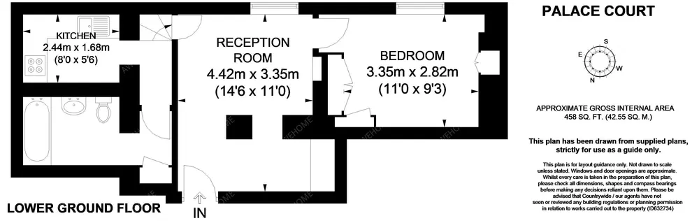 倫敦租房Palace Court 1B