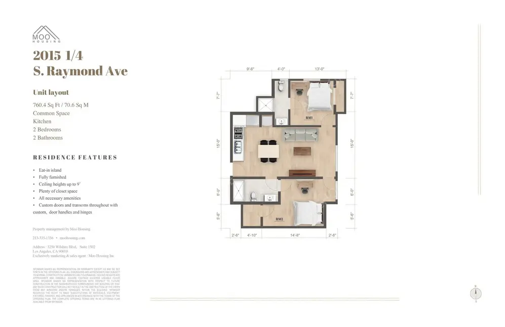 洛杉磯租房2013 Raymond Ave